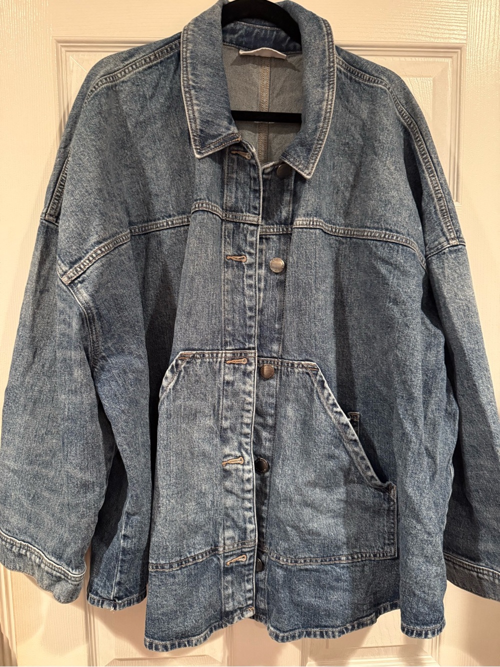 Lane Bryant Light Blue Denim oversized Jacket
